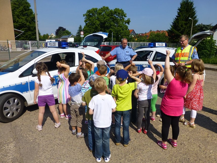 Mit Begeisterung bei Verkehrserziehung
