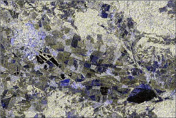 Radardaten ASAR vom 03.04.2005 