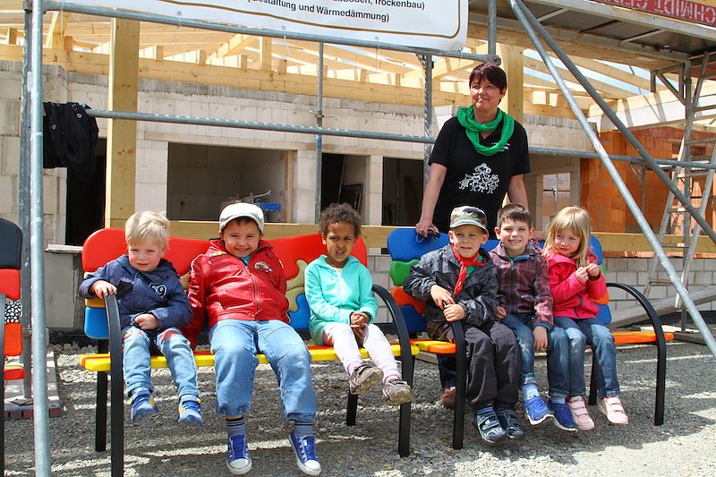 Richtfest an Sollstedter Festhalle