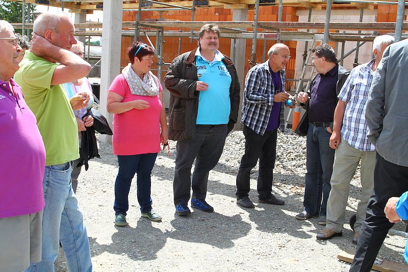 Richtfest an Sollstedter Festhalle