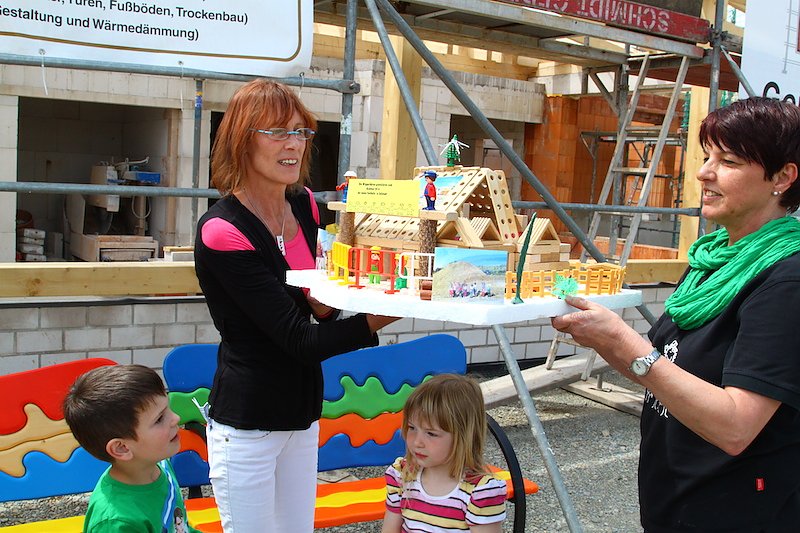 Richtfest an Sollstedter Festhalle