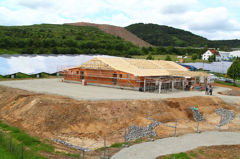 Richtfest an Sollstedter Festhalle