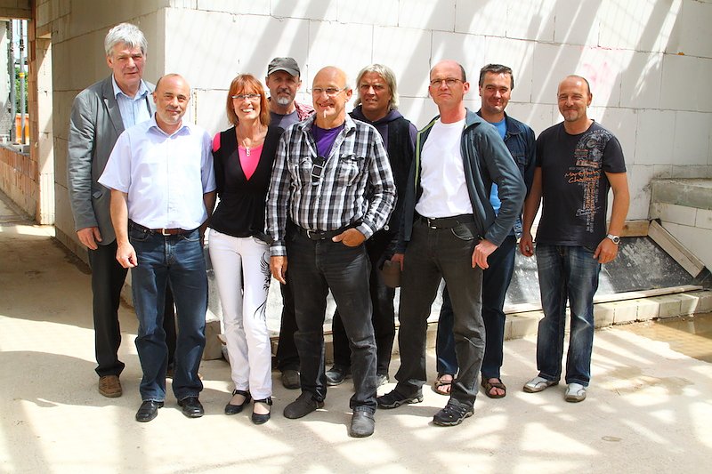 Richtfest an Sollstedter Festhalle