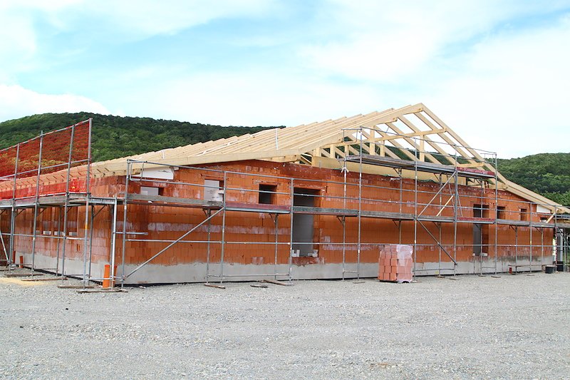 Richtfest an Sollstedter Festhalle