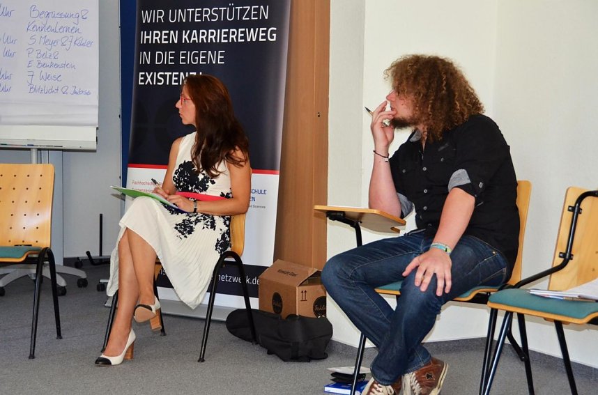 Gr&uuml;ndertreff an der FH Nordhausen 