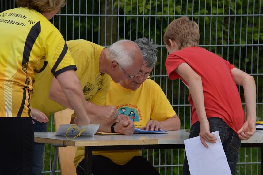 Nachwuchs zeigte sein K&ouml;nnen