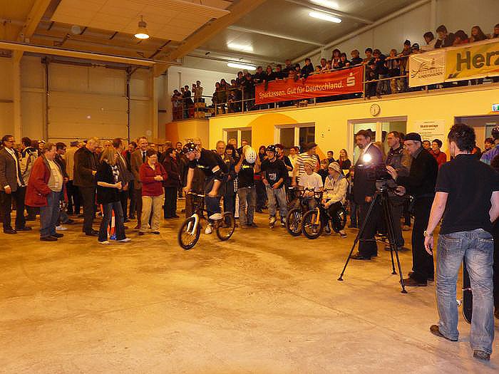 Einweihung Skaterbahn