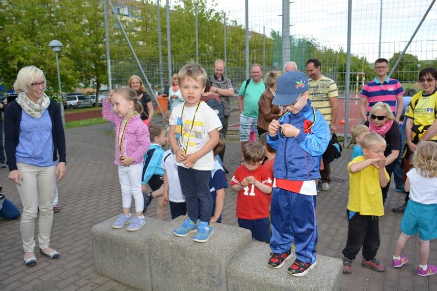 Nachwuchs zeigte sein K&ouml;nnen