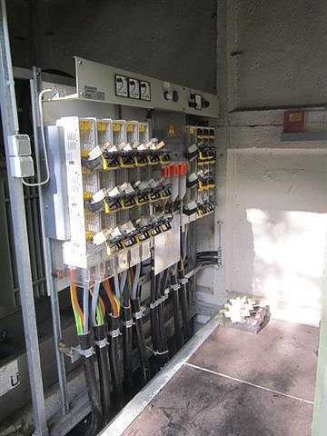 Brand in Trafostation