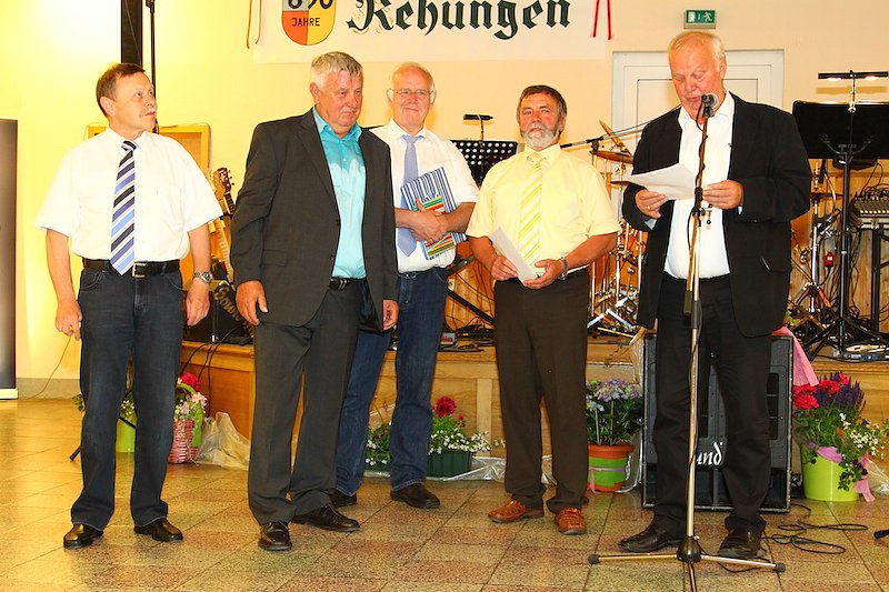 890 Jahre Rehungen: Die Er&ouml;ffnungsfeier