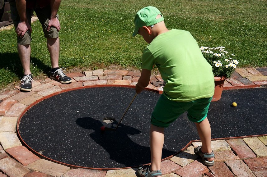 Minigolfanlage eingeweiht