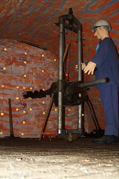 Bergbaustollen im Gutshaus