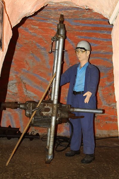 Bergbaustollen im Gutshaus