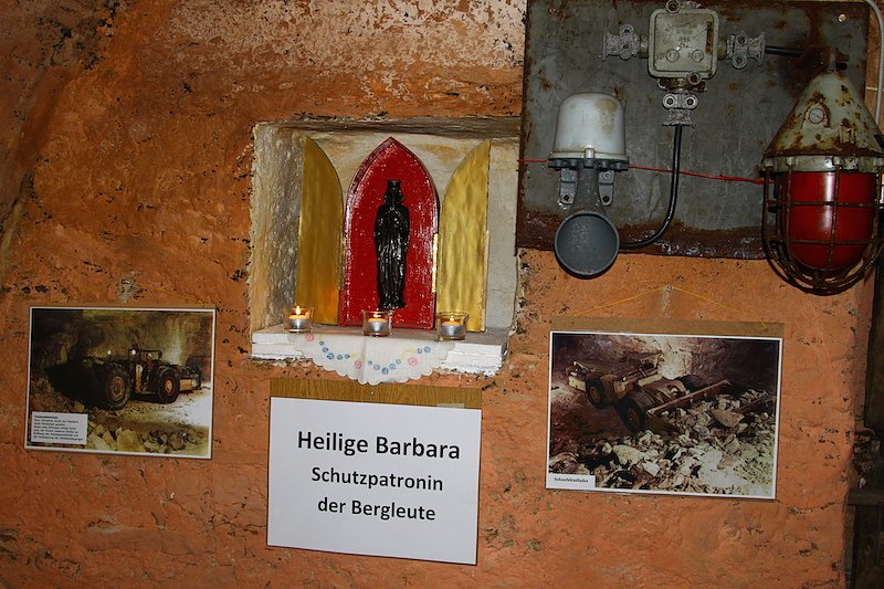 Bergbaustollen im Gutshaus