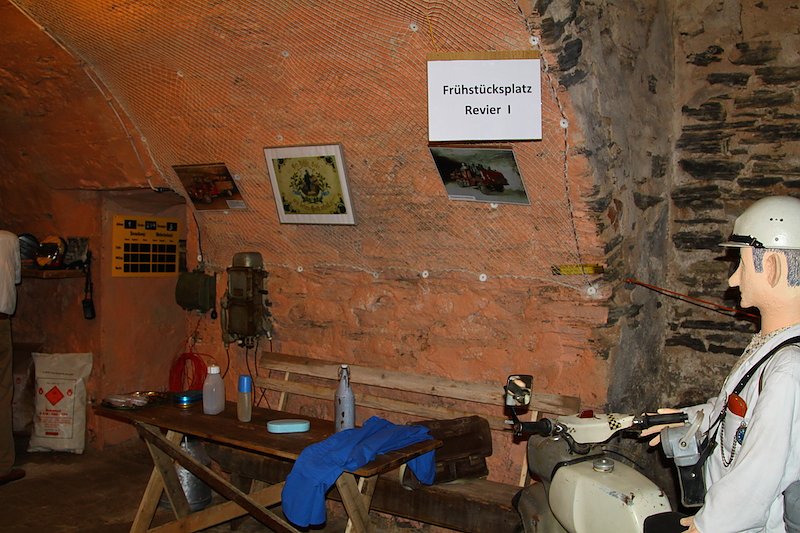 Bergbaustollen im Gutshaus