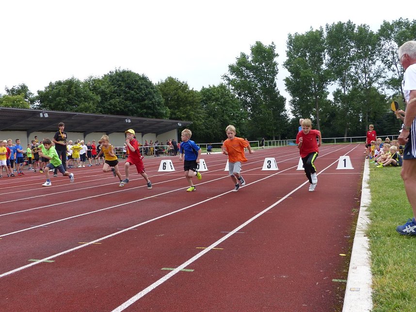 Kampf um Meter und Sekunden