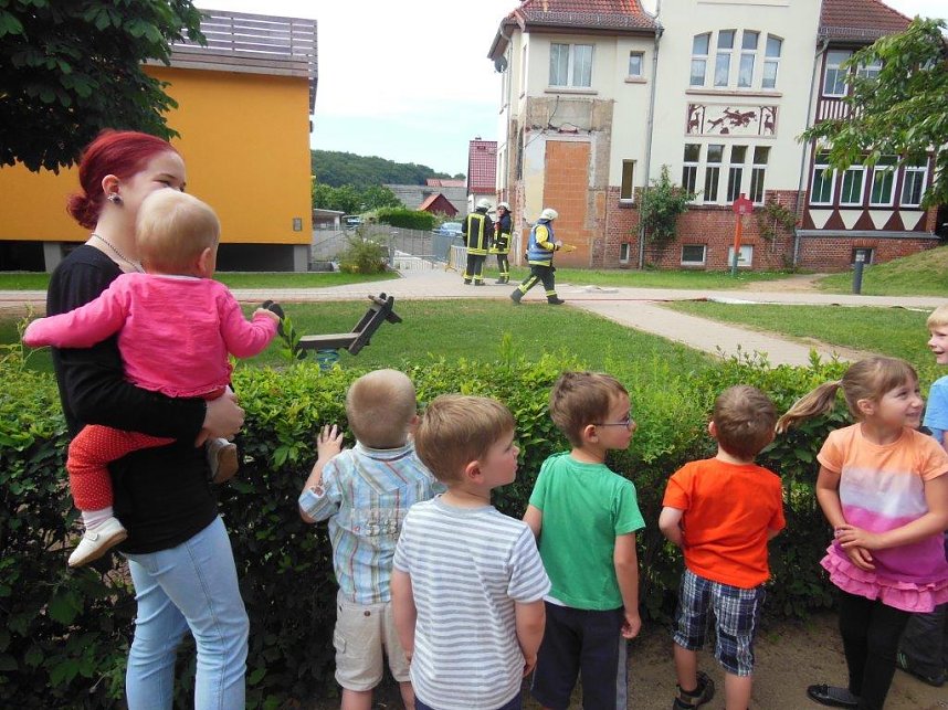 Feuer in der "Rappelkiste"