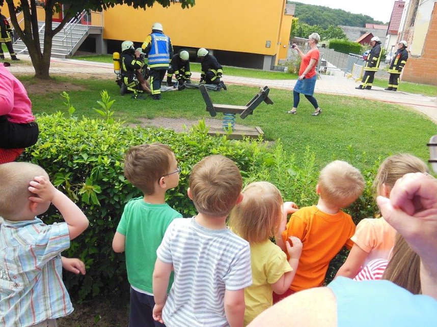 Feuer in der "Rappelkiste"