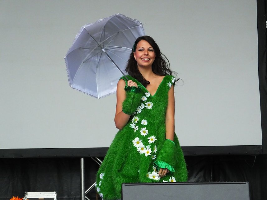 Flower Power beim Rolandsfest