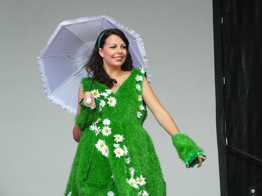 Flower Power beim Rolandsfest