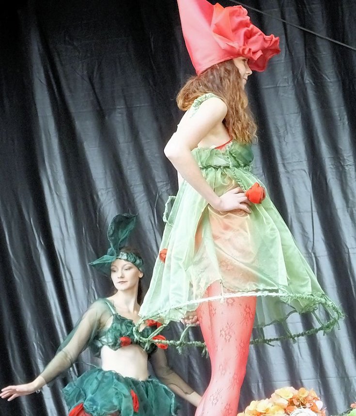 Flower Power beim Rolandsfest