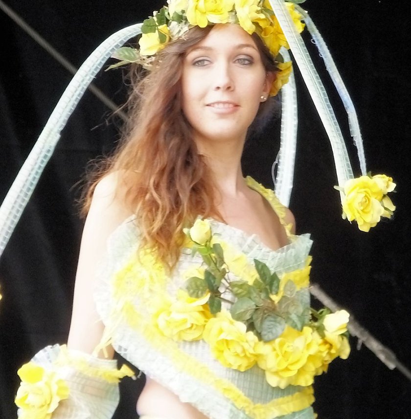 Flower Power beim Rolandsfest