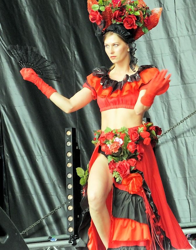 Flower Power beim Rolandsfest