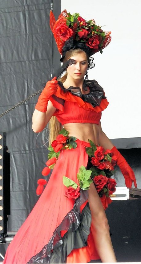 Flower Power beim Rolandsfest