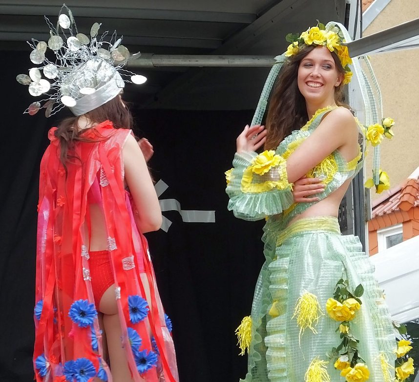 Flower Power beim Rolandsfest