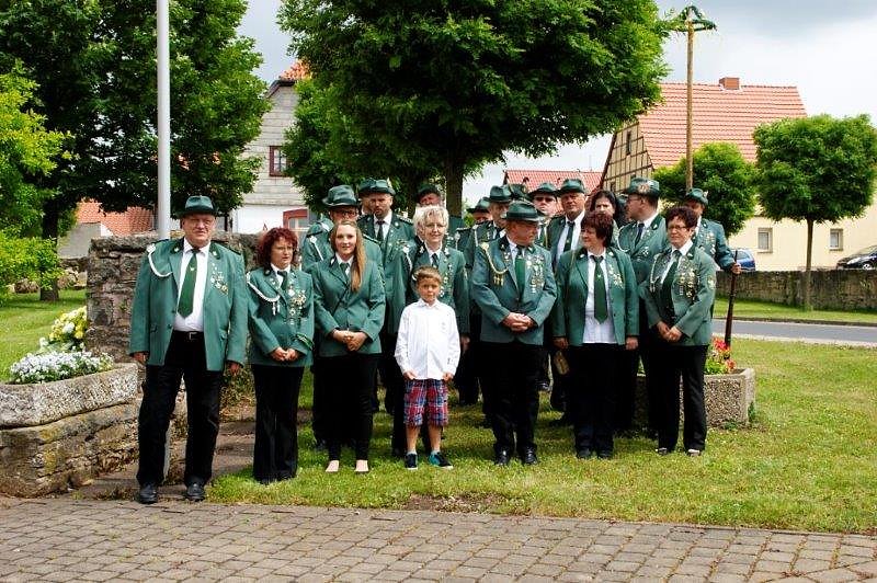 Sch&uuml;tzenfest in Obergebra