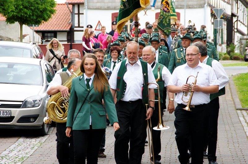 Sch&uuml;tzenfest in Obergebra