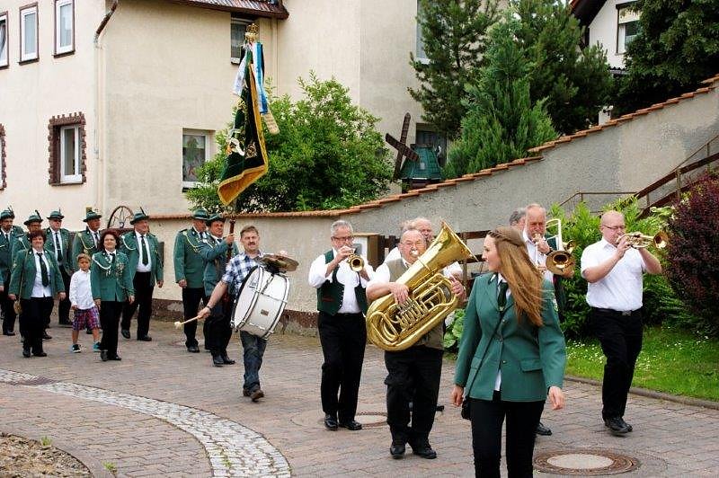 Sch&uuml;tzenfest in Obergebra