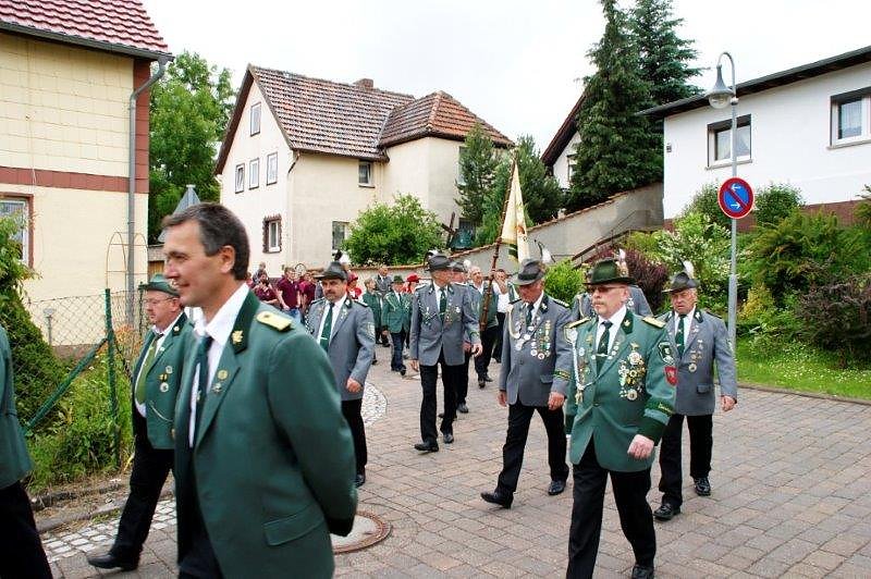 Sch&uuml;tzenfest in Obergebra