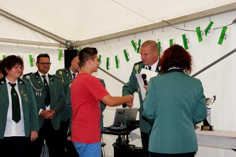 Sch&uuml;tzenfest in Obergebra