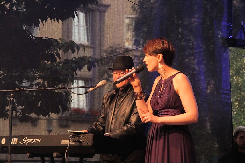 Abendshow auf der Rathausb&uuml;hne