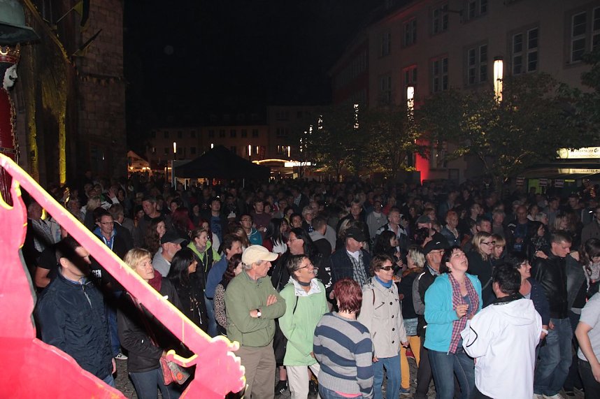 Abendshow auf der Rathausb&uuml;hne