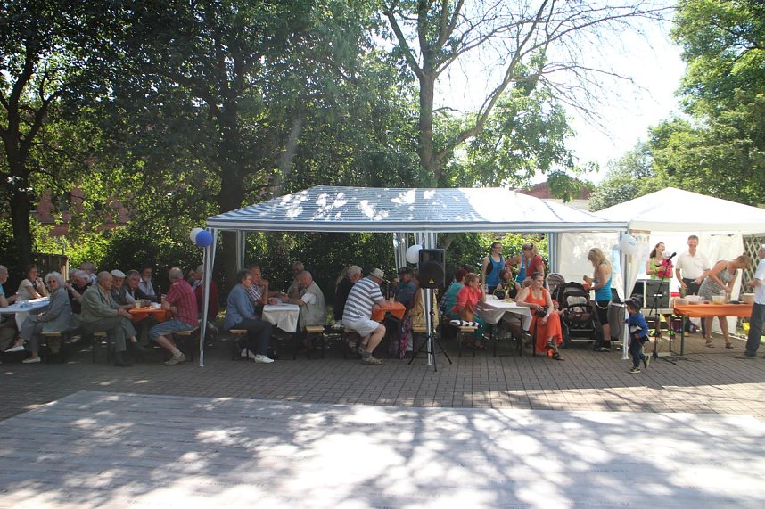 Sommerfest der VHS "Alle in einem Rhythmus"