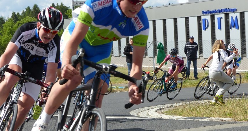 Fotografin bemerkt ihren Fehler