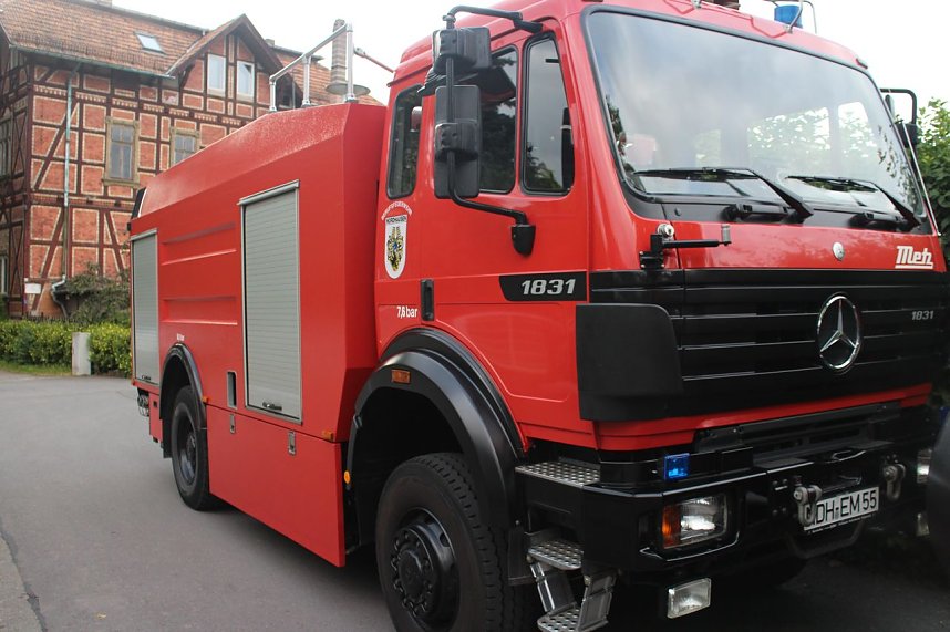 Neues Fahrzeug f&uuml;r Feuerwehr Mitte