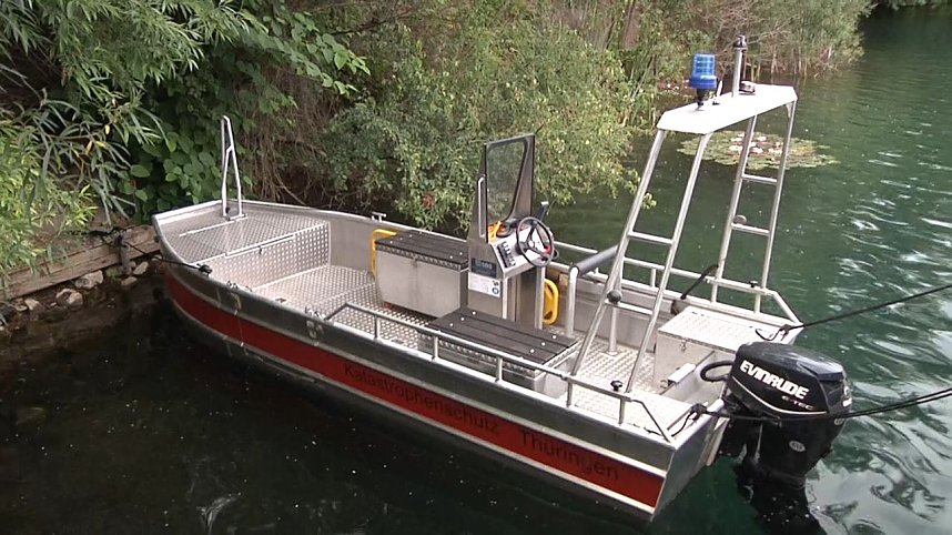 Wasserretter im Einsatz