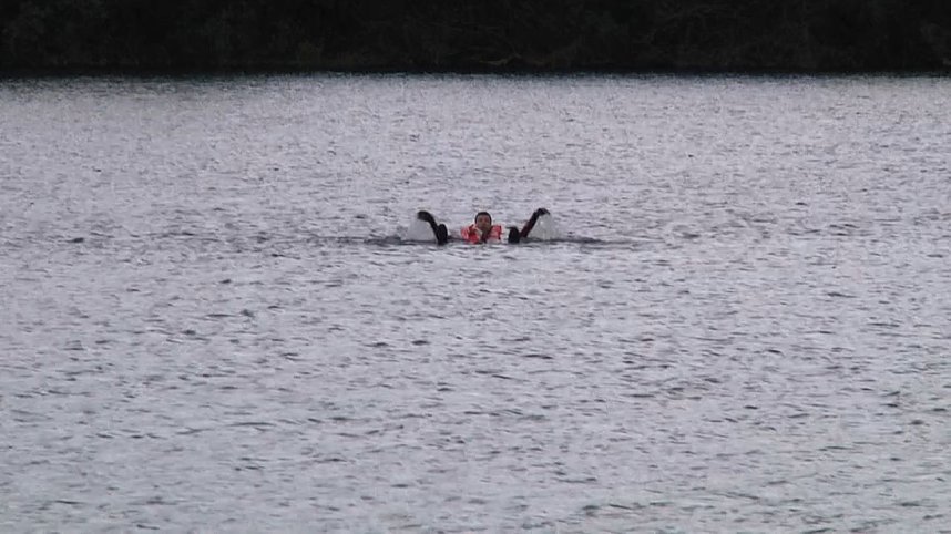 Wasserretter im Einsatz