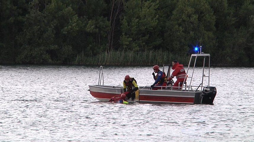 Wasserretter im Einsatz