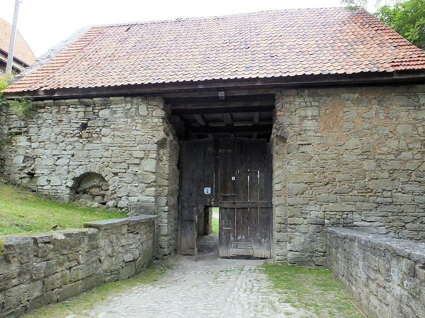 Peter Blei besuchte die Burg Lohra