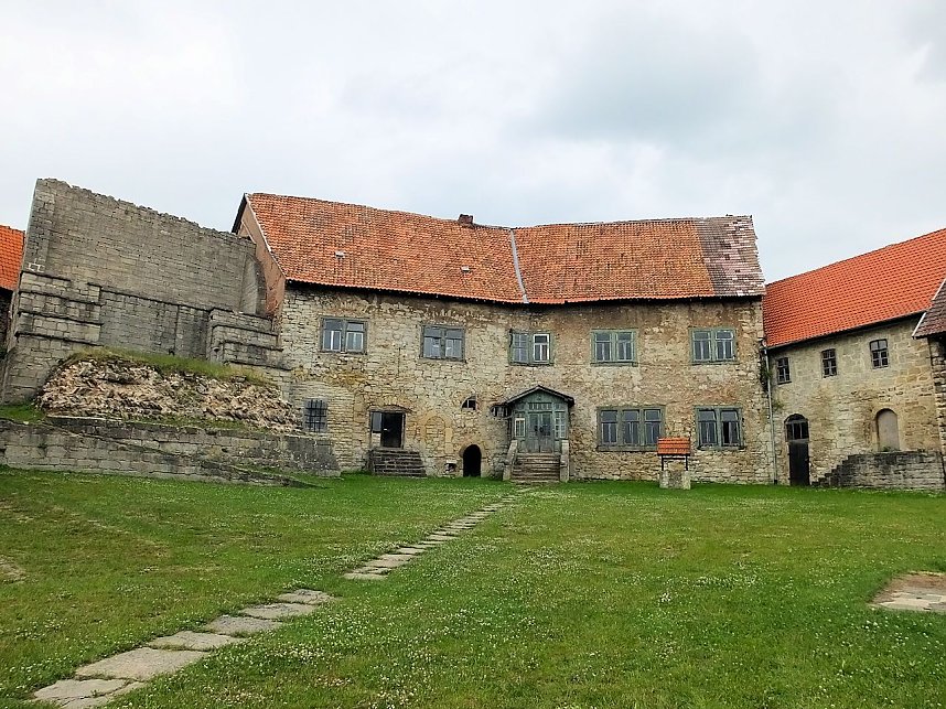 Peter Blei besuchte die Burg Lohra