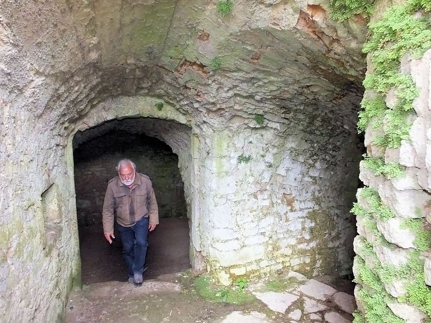 Peter Blei besuchte die Burg Lohra