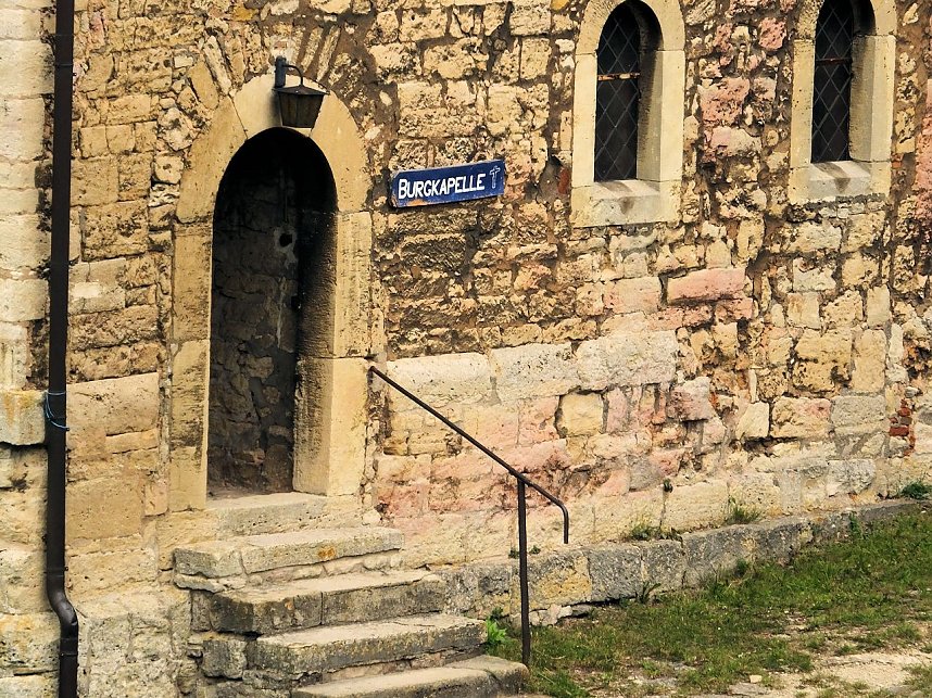 Peter Blei besuchte die Burg Lohra