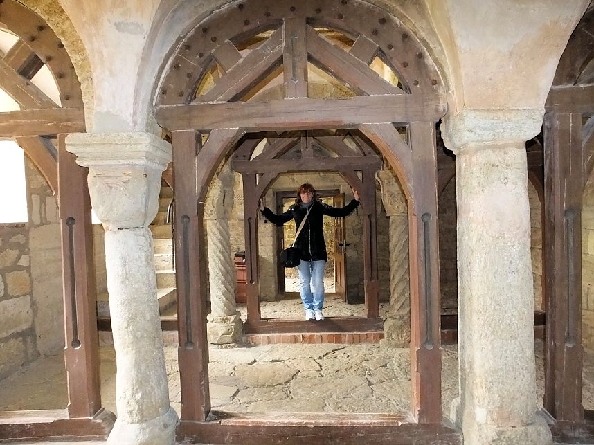 Peter Blei besuchte die Burg Lohra