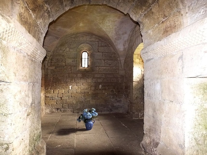 Peter Blei besuchte die Burg Lohra