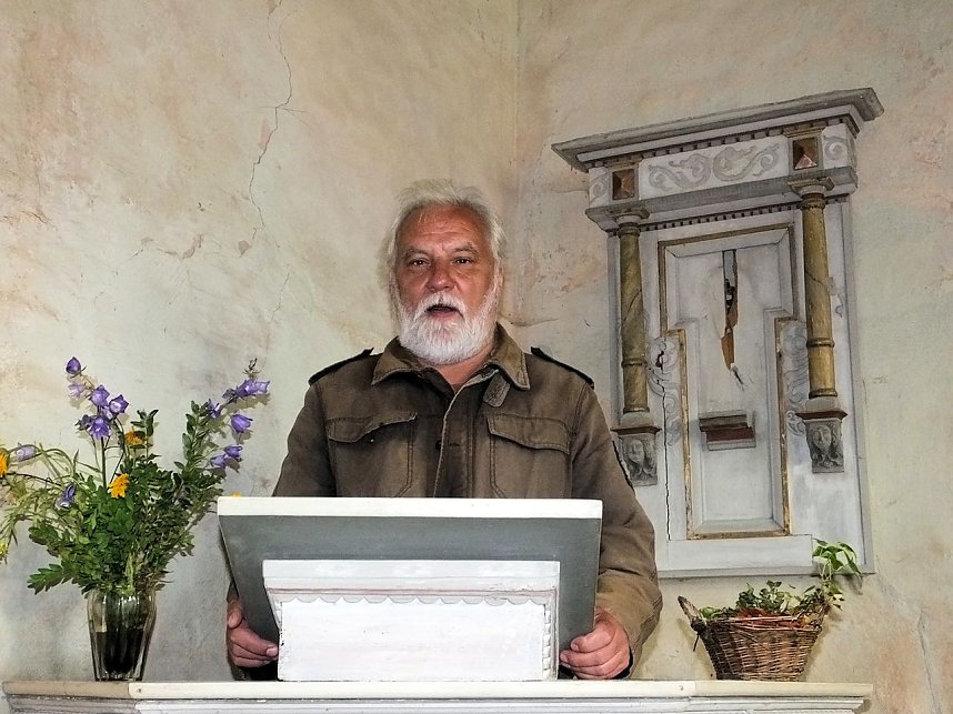 Peter Blei besuchte die Burg Lohra