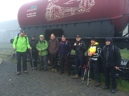 Harzwanderung in der Dunkelheit